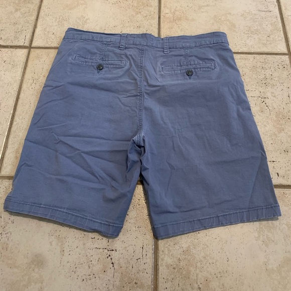 💜 George Men's Blue Chino Shorts - Size 34 - Picture 5 of 6